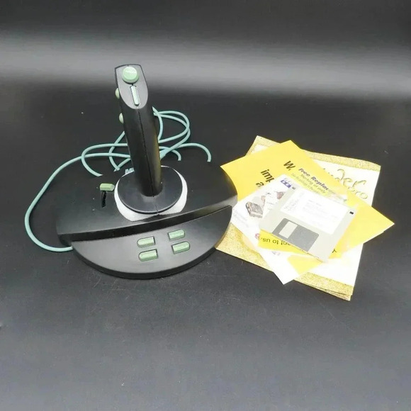 Microsoft SideWinder 3D Pro Video Games Controller Open Box Vintage - Picture 4 of 8